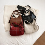 Boston Leather Shoulder Bag Women's Handbag Crossbody Bag