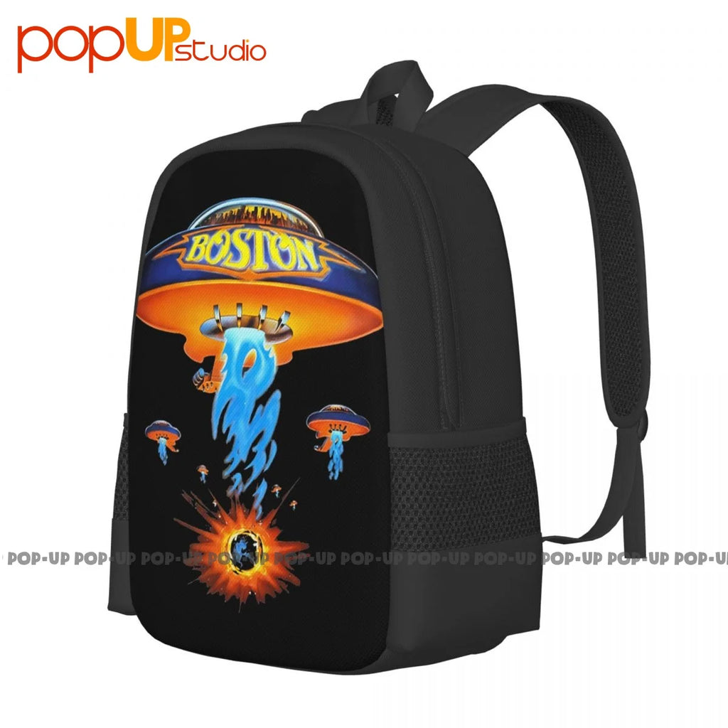 Boston Rock Band Concert Tour 1987 Backpack Large Capacity Hot Art Print