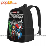 Boston Terrier Btvengers Backpack Large Capacity Print Training Gymnast Bag