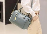 Boston Shoulder Crossbody Tote Bag for Women Leather Handbags Women Messenger Ba