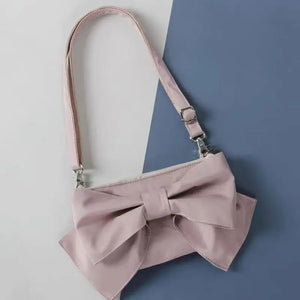 Bowknot Bag Women Crossbody Shoulder Bag Fanny Pack Fashionable Goth Bag