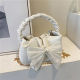 Bowknot Bag Women's Small Square Bag