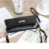 Bowknot Shoulder Bags for Women PU Crossbody Bags Small Female Bag