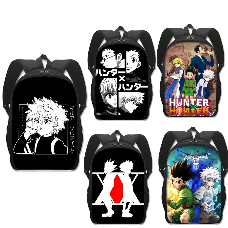 Kids Hunter X Hunter Backpack Canvas School Bag