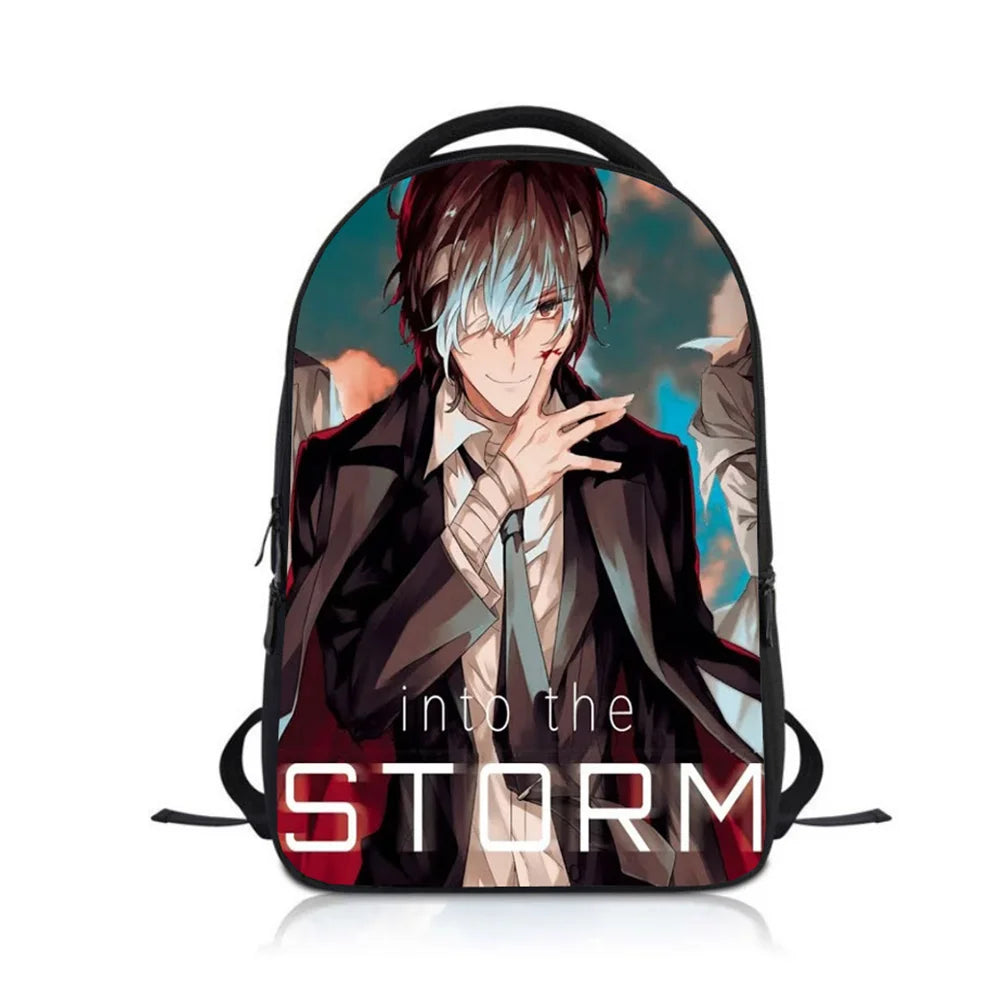 Bungo Stray Dogs Kids' Backpack Anime School Bag