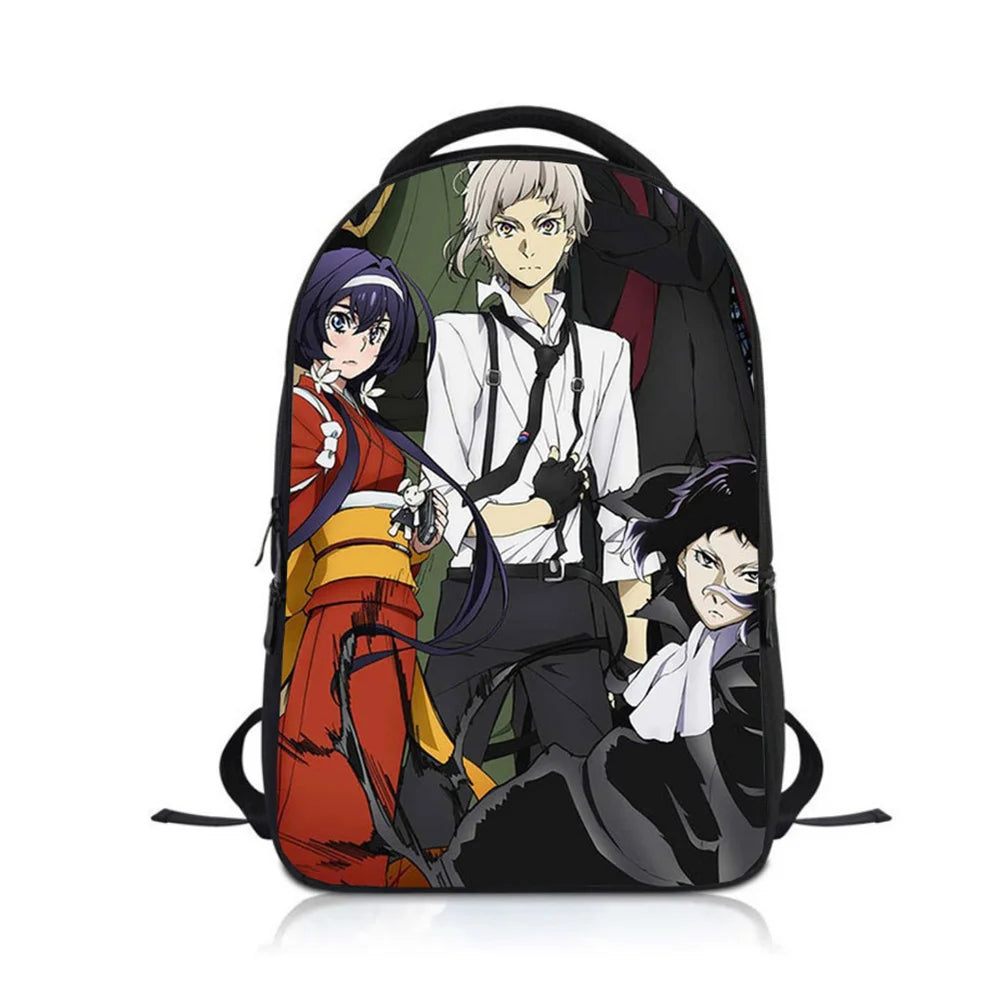 Bungo Stray Dogs Kids' Backpack Anime School Bag