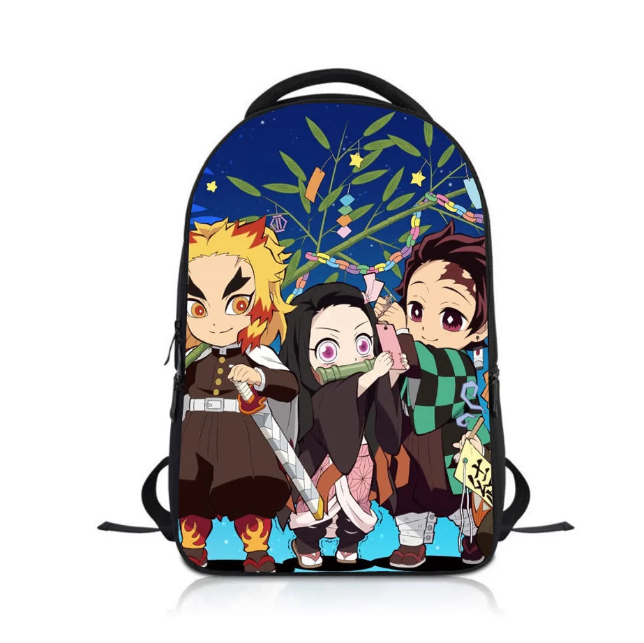 Anime Demon Slayer Kids School Backpack