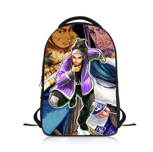 Anime Golden Kamuy Kindergarten Bookbag School Bag Children Backpack