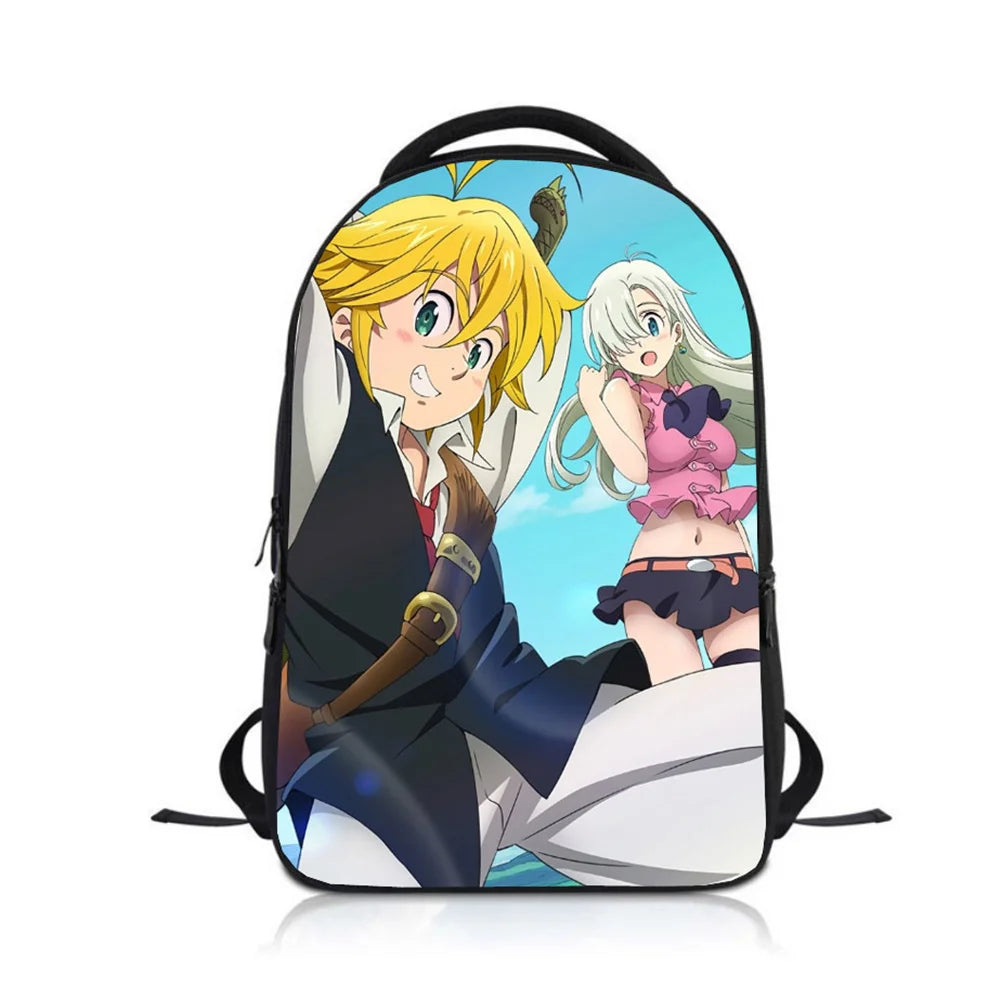 Anime The Seven Deadly Sins Kids Backpack