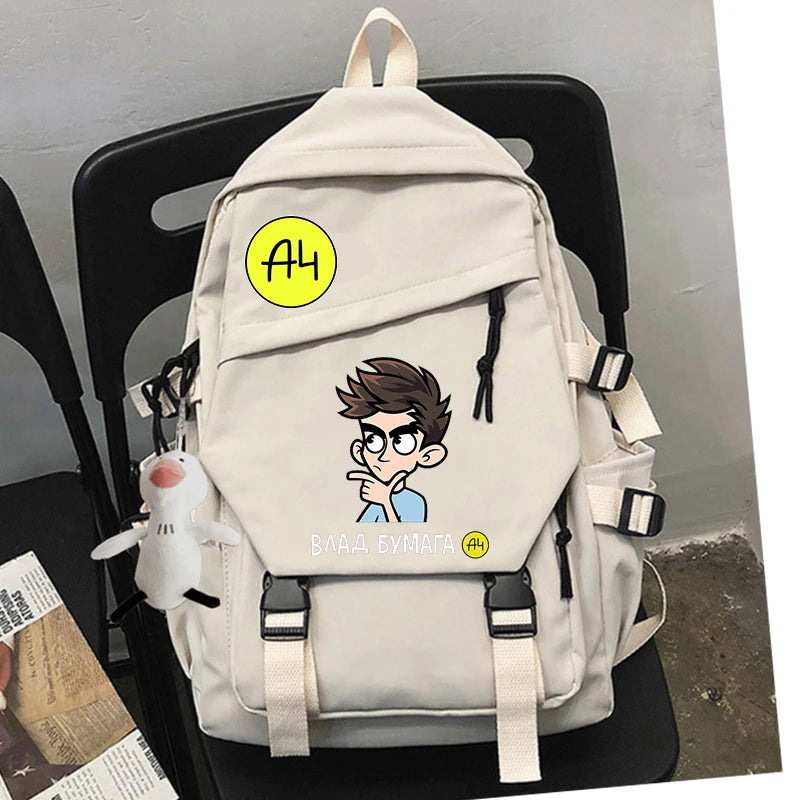 Vlad Print School Backpacks for Boys and Girls