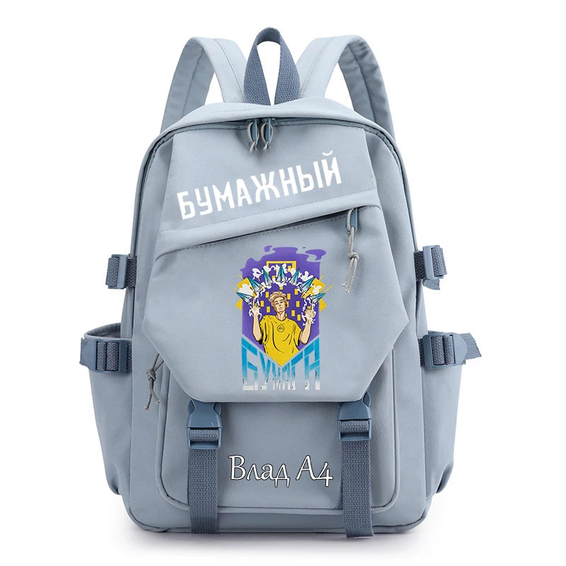 Vlad Print School Backpacks for Boys and Girls