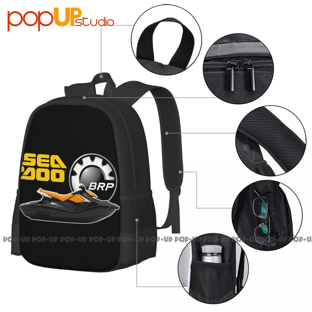Bpr-Sea-Doo Backpack Large Capacity Foldable Gymnast Bag