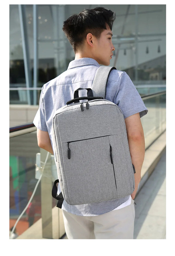 15.6 Inch Laptop Backpack Anti-theft Waterproof School Rucksack