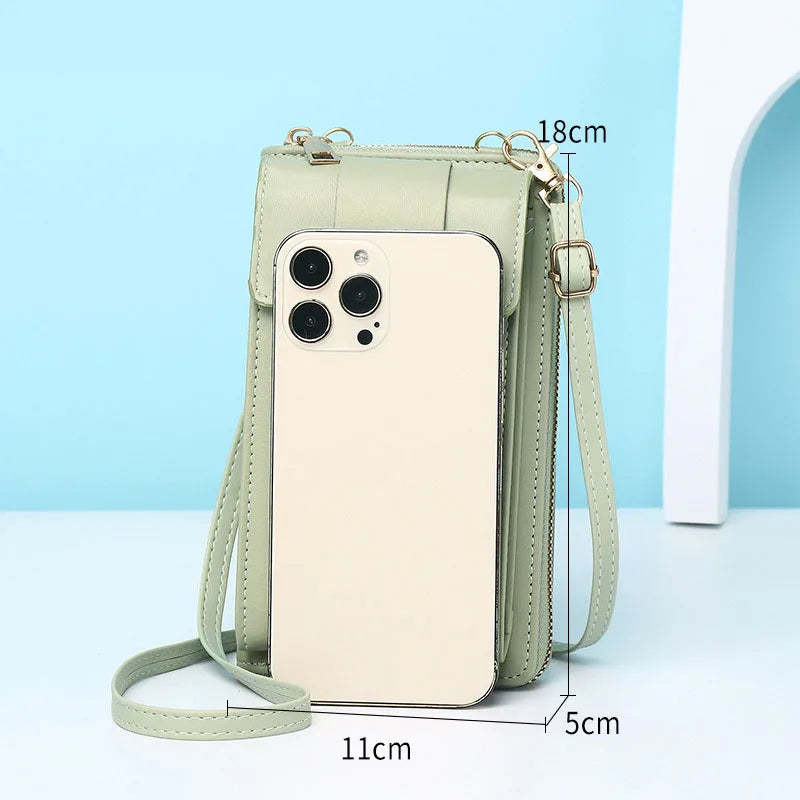 Women's Cellphone Wallet Shoulder Bag Mini Crossbody Purse