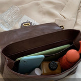 Women Shoulder Bags Big Capacity Ladies Handbags Vintage PU Leather