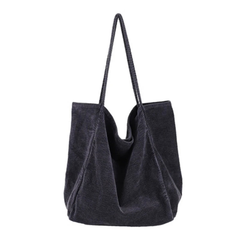 Casual Large Capacity Shoulder Bag Retro Literary Handbag for Women