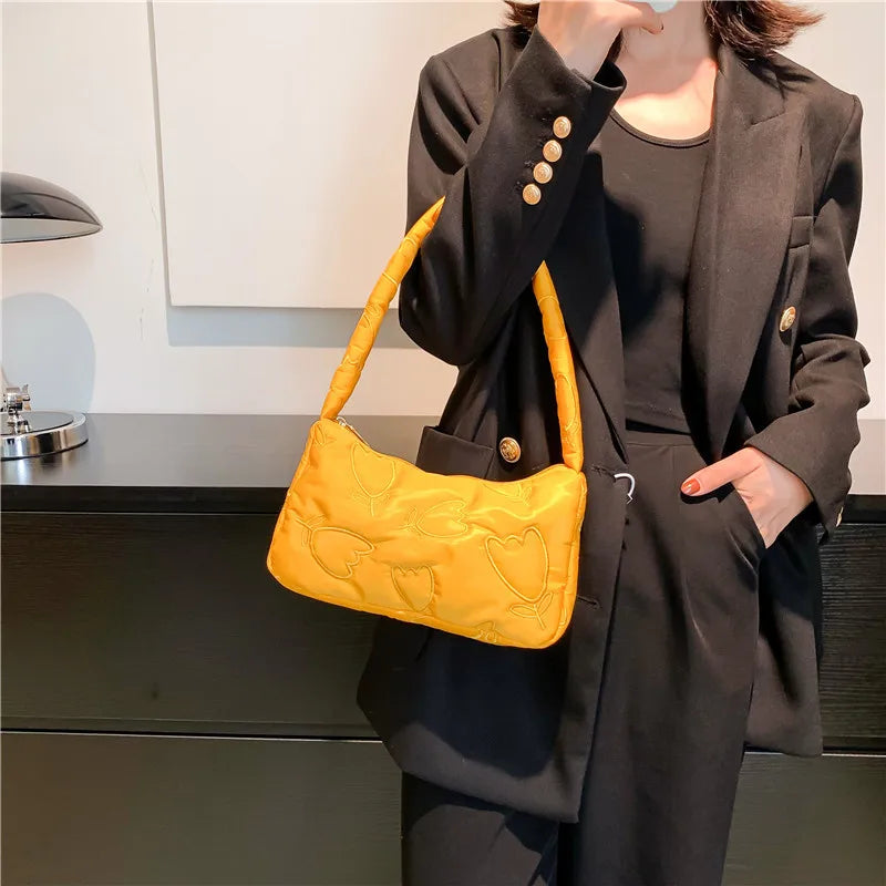 Cotton Women's Shoulder Crossbody Bag Handbag