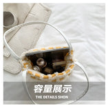 Lambhair Women's Plaid Shoulder Bag Contrast Crossbody Handbag