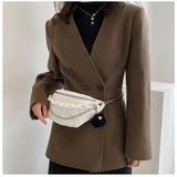 Nylon Women's Shoulder Bag Chain Crossbody Handbag