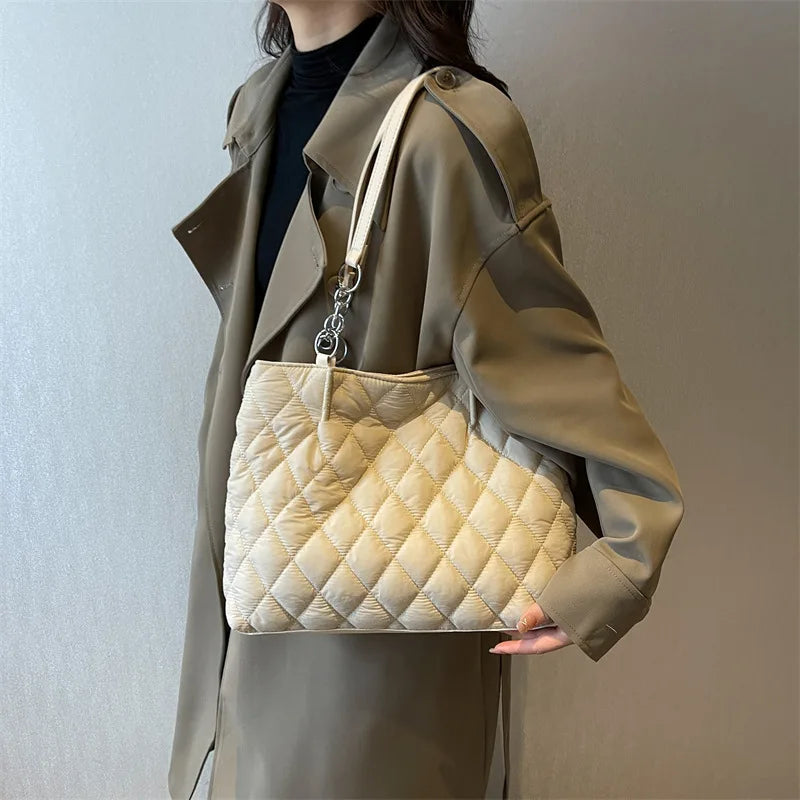 Nylon Women's Crossbody Bag Flap Handbag