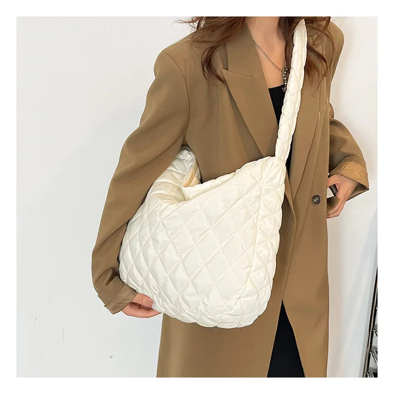 Nylon Women's Crossbody Bag Flap Handbag