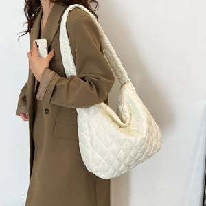 Nylon Women's Crossbody Bag Flap Handbag
