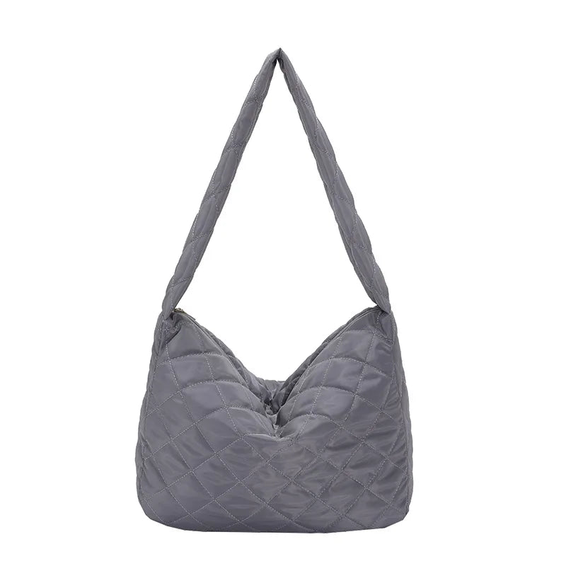 Nylon Women's Shoulder Bag Crossbody Handbag Large Flap