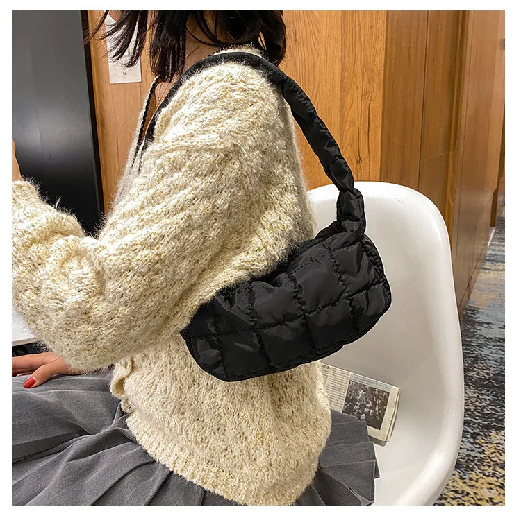 Polyester Women's Small Square Crossbody Bag