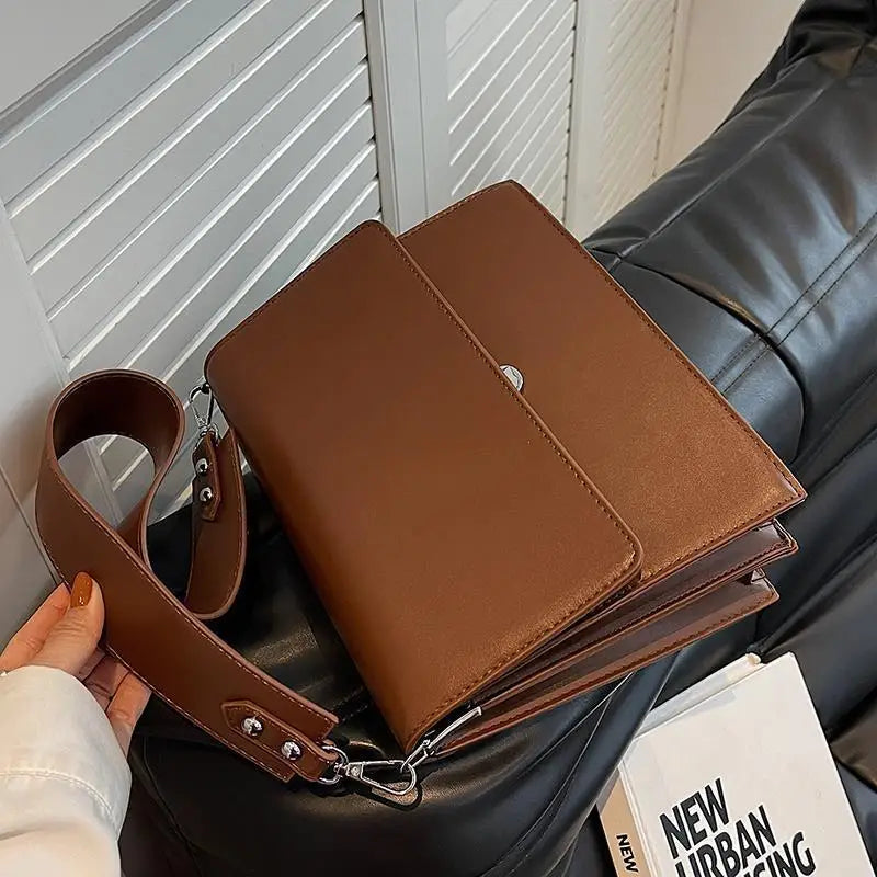 Women's PU Leather Shoulder Bag Underarm Bag