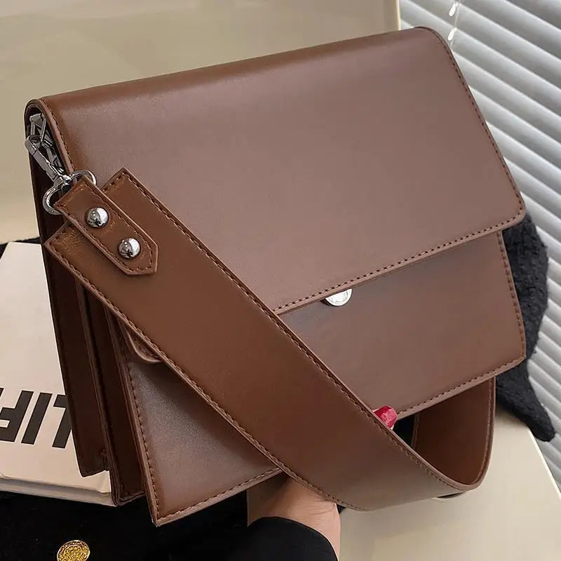 Women's PU Leather Shoulder Bag Underarm Bag