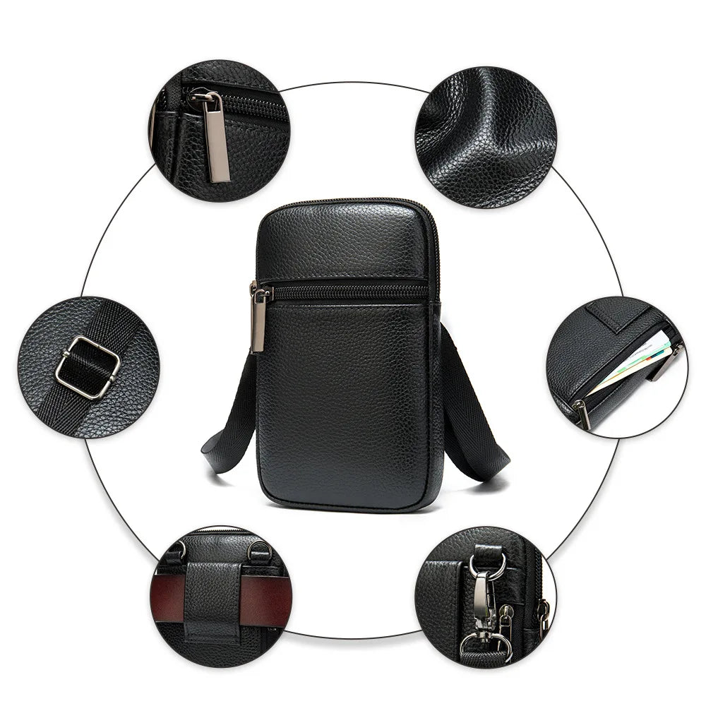 Canvas Waist Packs Travel Mini Belt Waist Bags Crossbody Bag Small Bag