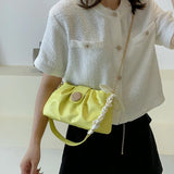 Bowknot Shoulder Bag Chain Crossbody Satchel Handbag