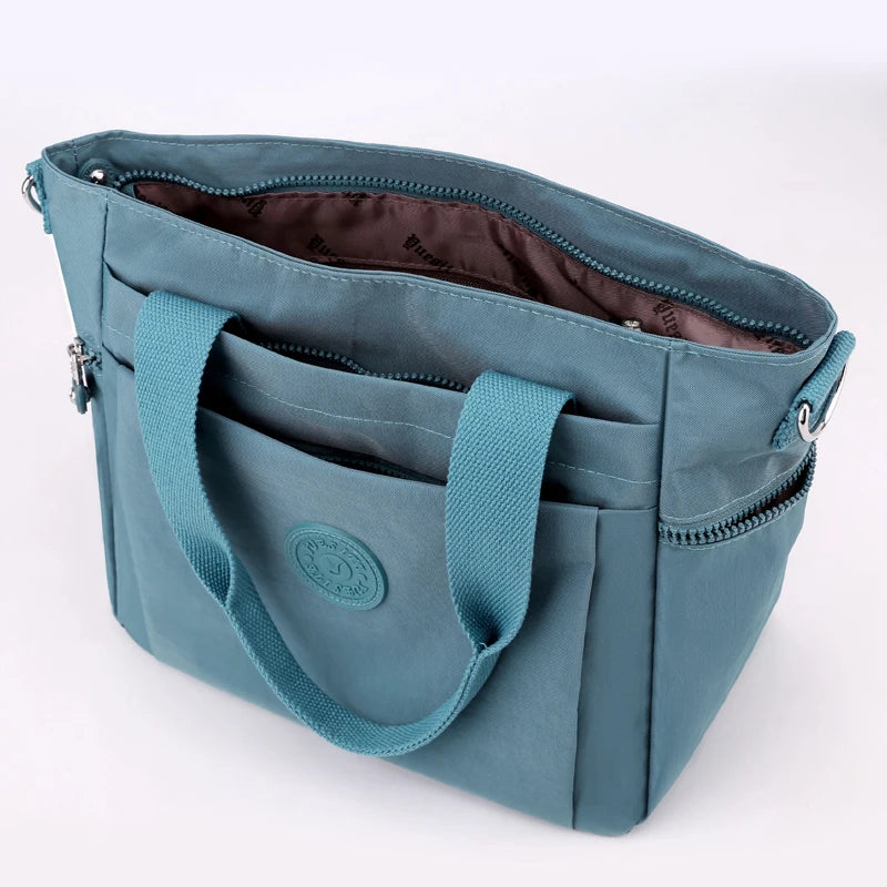 High Women's Shoulder bag Female Top-Handle Handbag Nylon CrossBody Bag