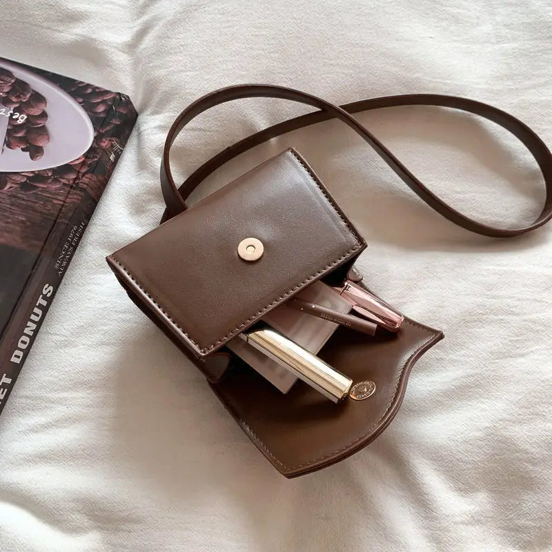 Small Lipstick Bag Crossbody Satchel for Women
