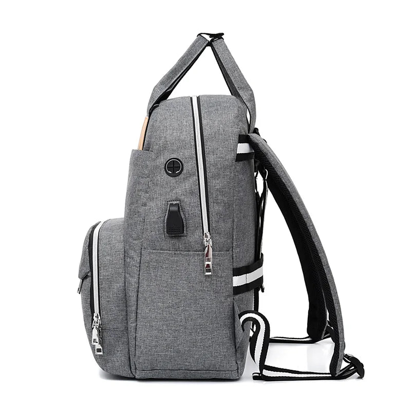 Large Capacity Nappy Backpack Stroller Bag