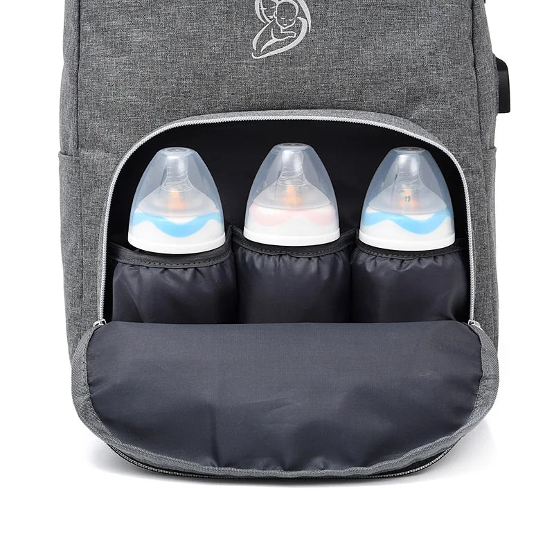 Large Capacity Nappy Backpack Stroller Bag