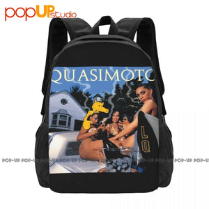 Quasimoto Backpack Large Capacity Bookbag Training Storage Bag