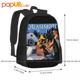 Quasimoto Backpack Large Capacity Bookbag Training Storage Bag