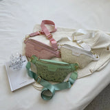 Cartoon Pictures PU Leather Fanny Pack Waist Bag Women