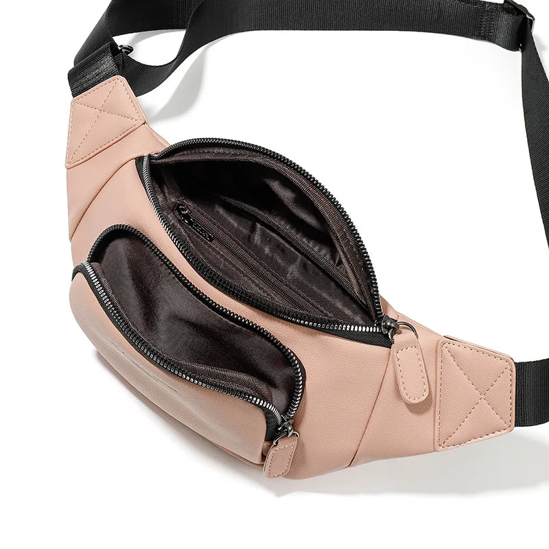 Casual Travel Waist Bag Women Crossbody Shoulder Fanny Pack