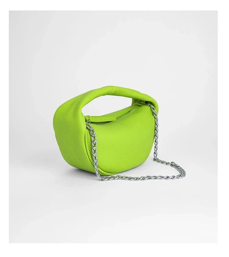 Chains Top-Handle Small Purse Hobos Bag Female Tote Handbag