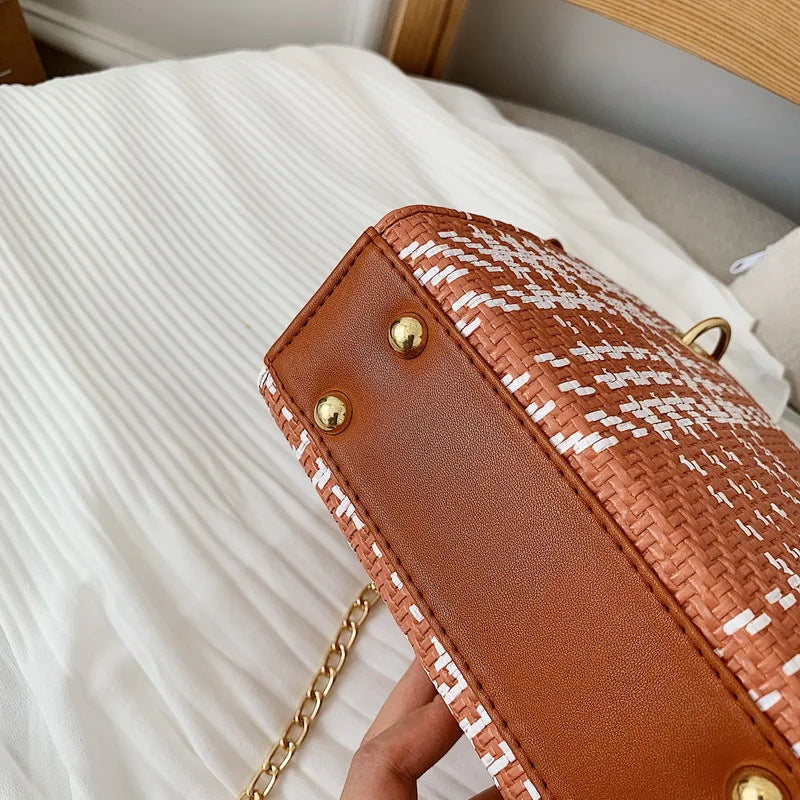 Women's Messenger Bag PU Shoulder Bag Winter Shopping Bags