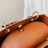 Women's Messenger Bag PU Shoulder Bag Winter Shopping Bags