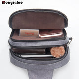 Men Leisure Shoulder Bags Men's Chest Bag Inclined Multi-functional Men Bags