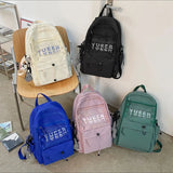 Breathable Backpack Women's Bag Large Capacity Schoolbags