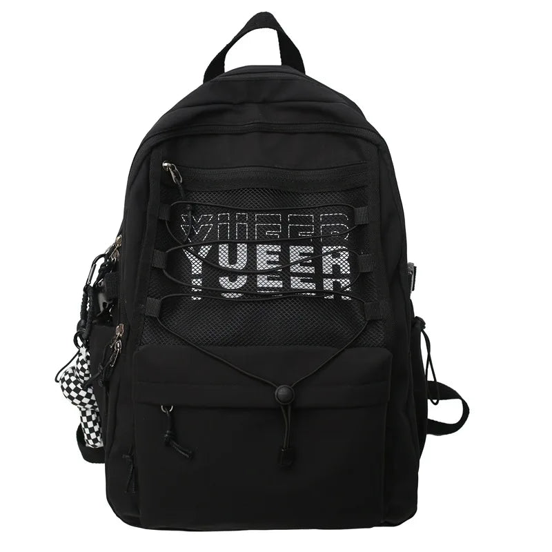Breathable Backpack Women's Bag Large Capacity Schoolbags