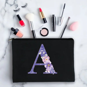Bridesmaid Makeup Bag Cosmetic Case Toiletries Organizer Storage Pouch