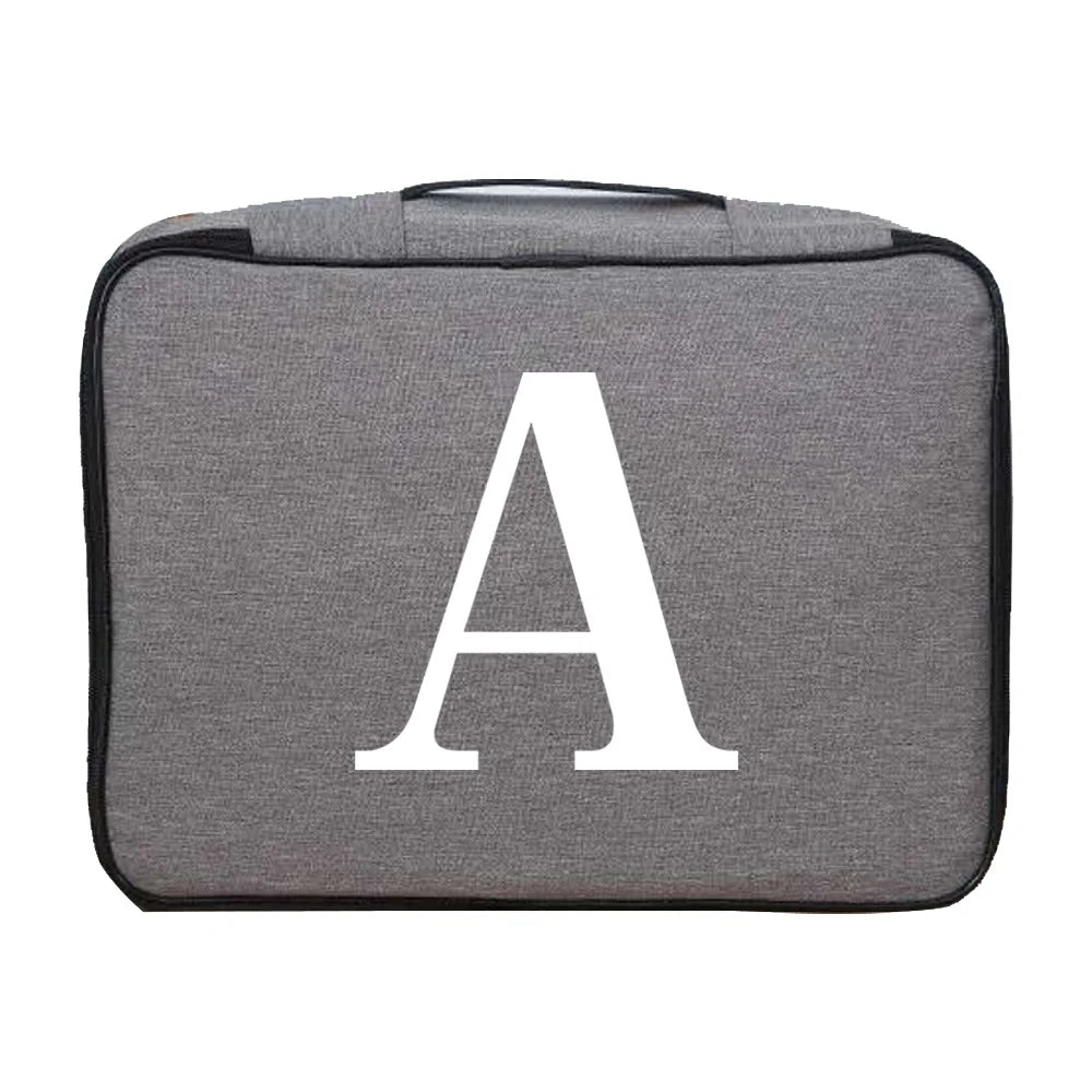 Briefcase Handbag Men Women Outdoor Travel Credentials Passport Storage Bag
