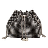 Bright Diamond Mini Chain Bucket Bag Shoulder Crossbody Bags