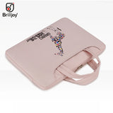 Cartoon Painted Laptop Briefcase 13 14 15inch Waterproof Travel Bag
